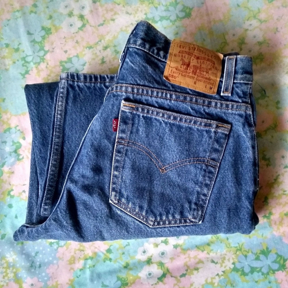 Levi's high waisted jeans
